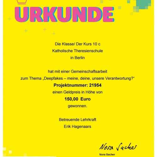 theresienschule-urkunde-projekt